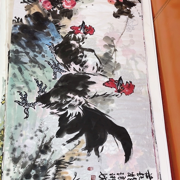 国画张圣敏先生纯手绘作品