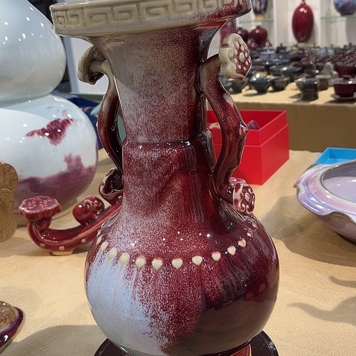 民**镇钧瓷的制作工艺和工艺都