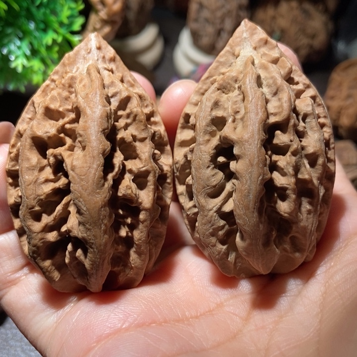 把件文玩核桃东北楸子小雪242