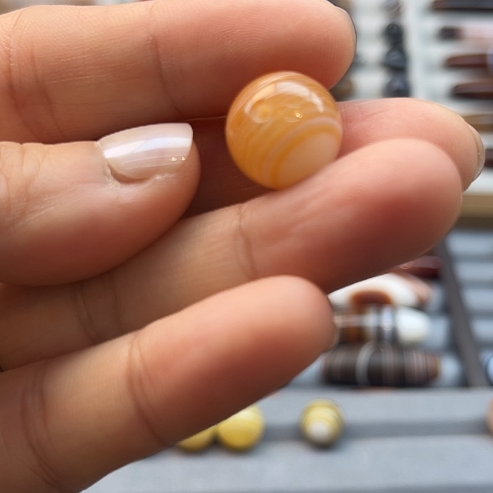 十***哥玛瑙/玉髓合金颈饰