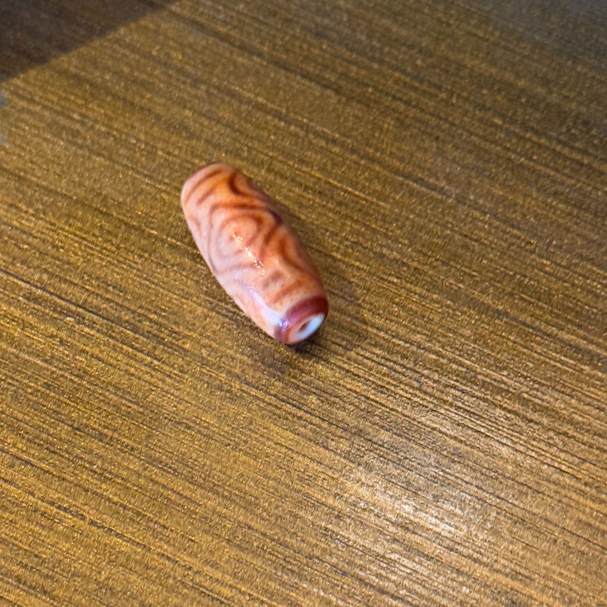 壹加安琪|金蟾L六天珠玛瑙单珠多样性发货发其一