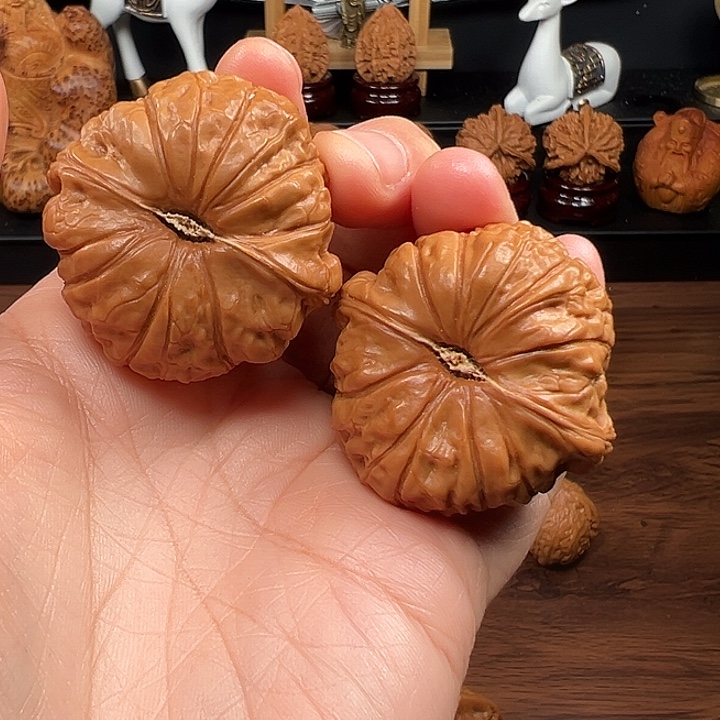 十***月吊坠文玩核桃40南瓜墩