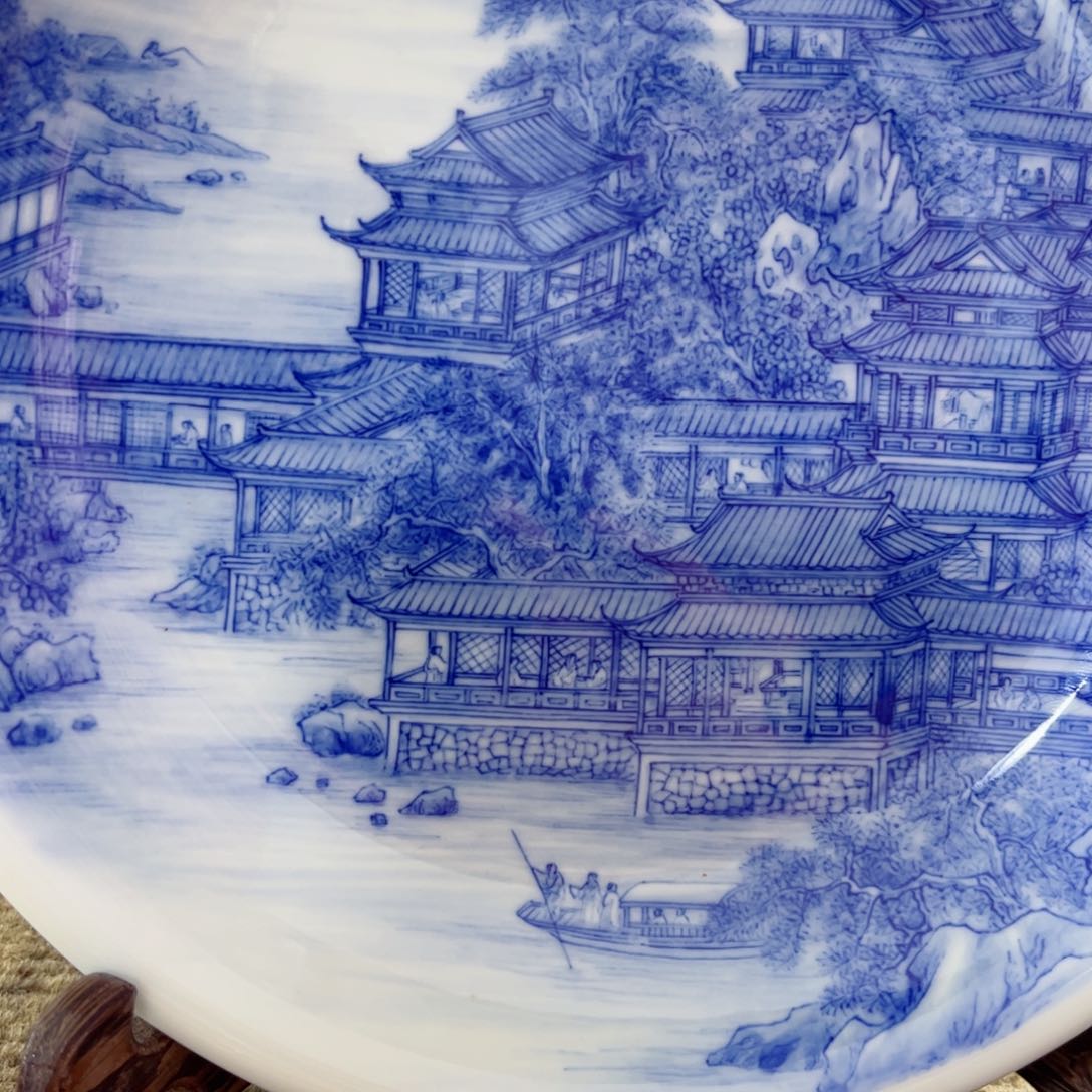 摆件内*肽全手工全手绘陶瓷