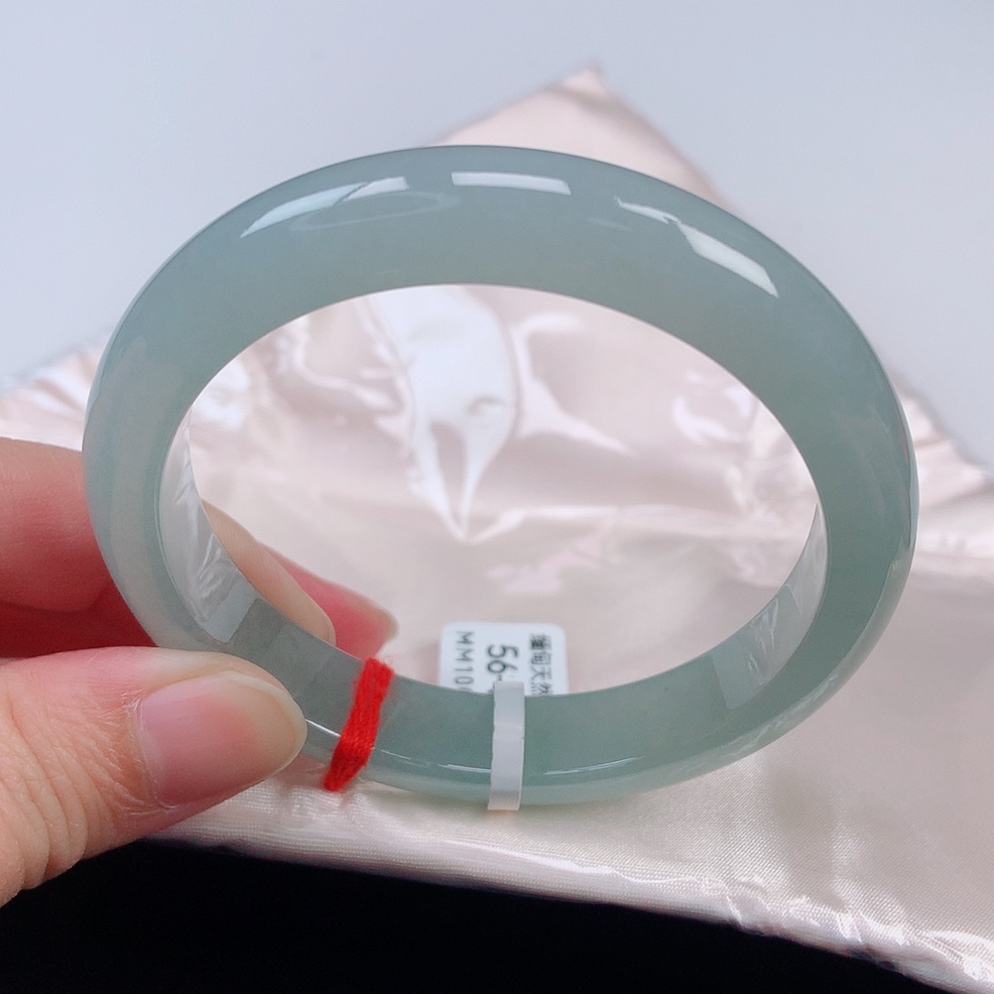 未镶嵌手镯翡翠56正圈