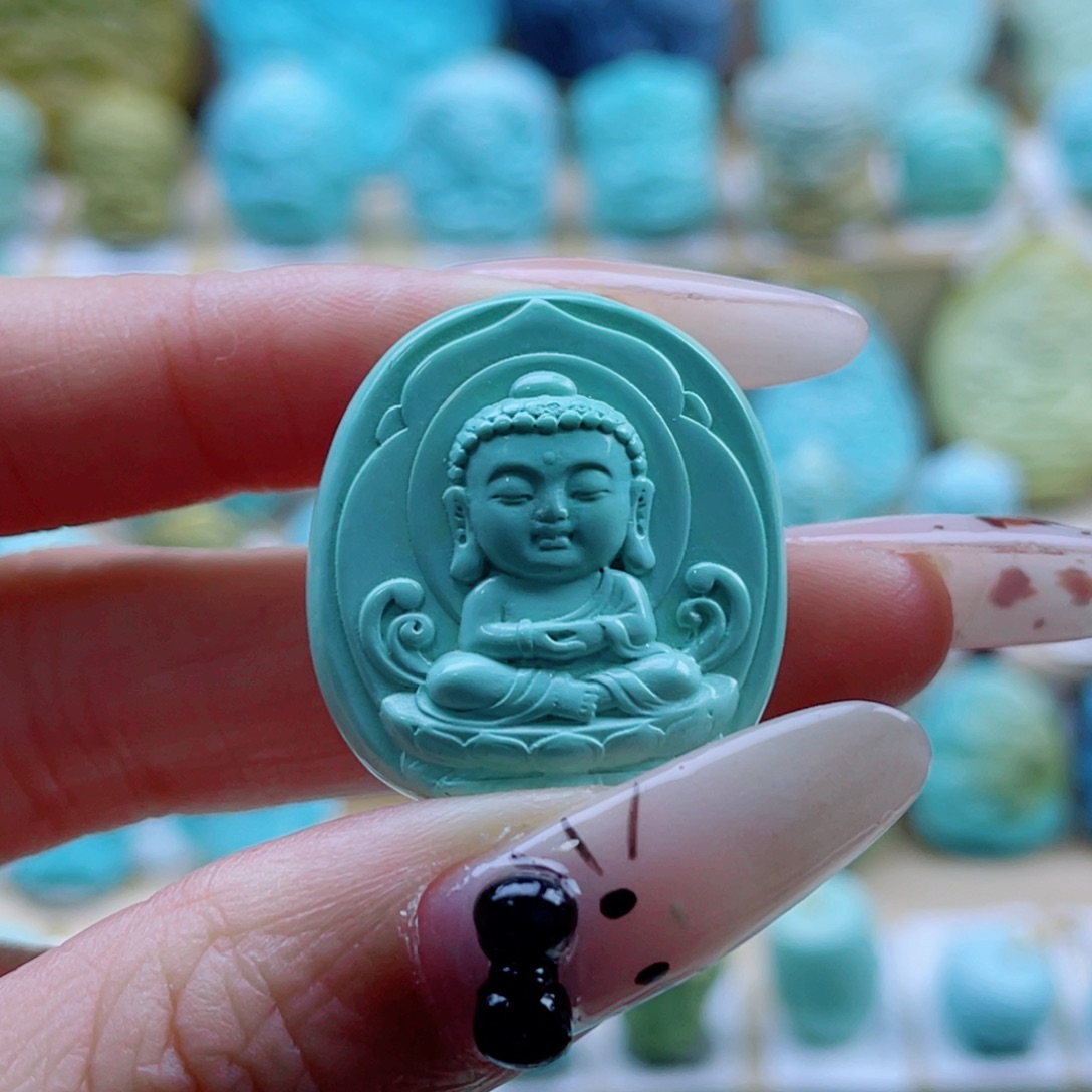 绿松石未镶嵌珠宝奇石