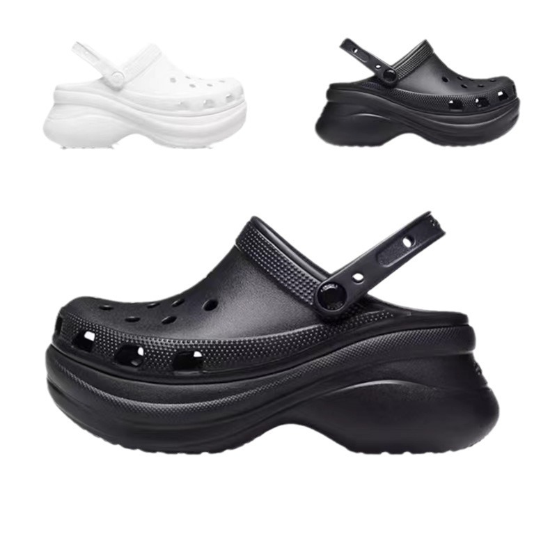 鲸鱼外贸包头拖鞋男女外穿2025新款跨境洞洞鞋