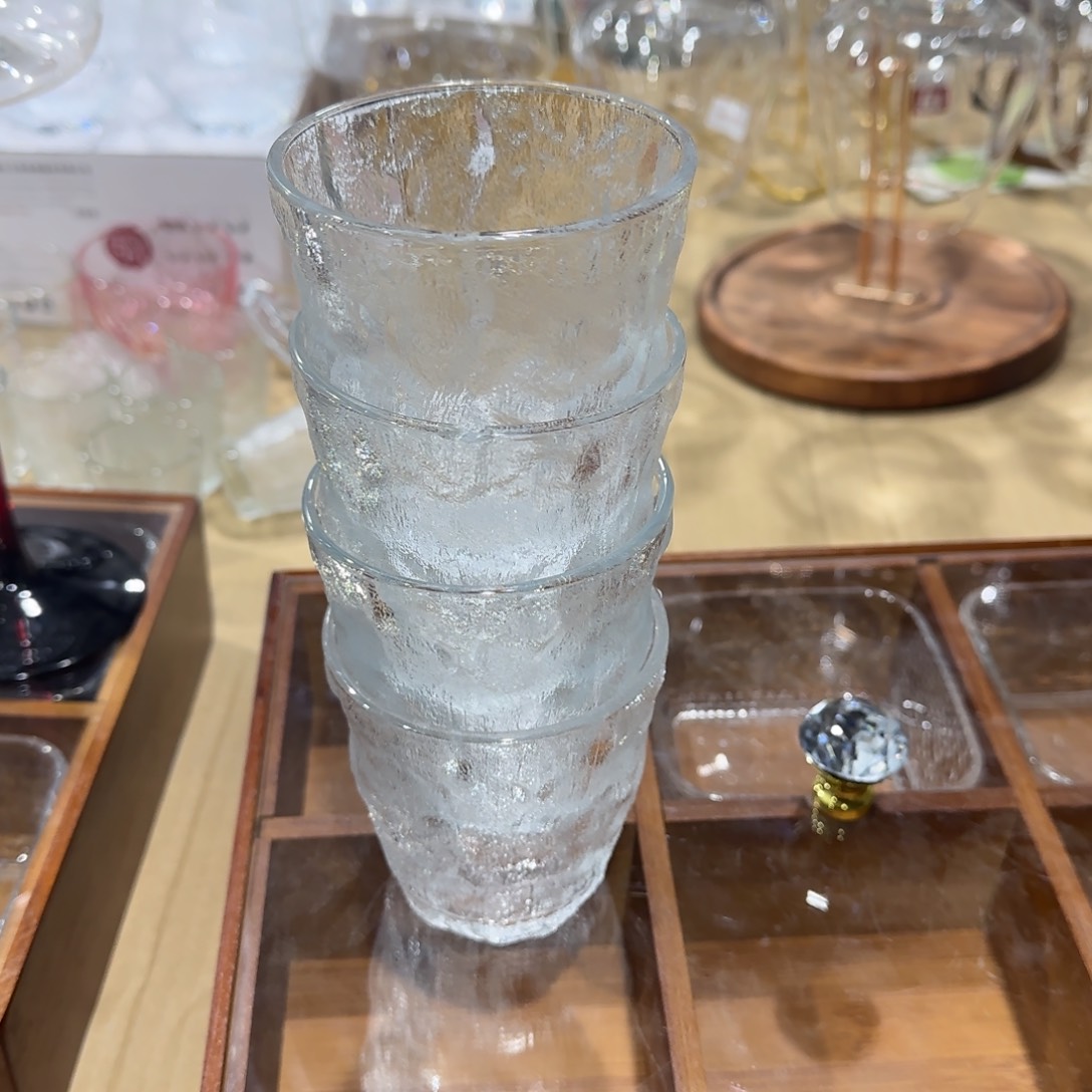 玻璃无盖款四只杯子