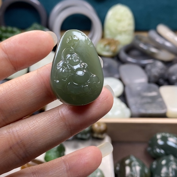 和田玉颈饰未镶嵌@*