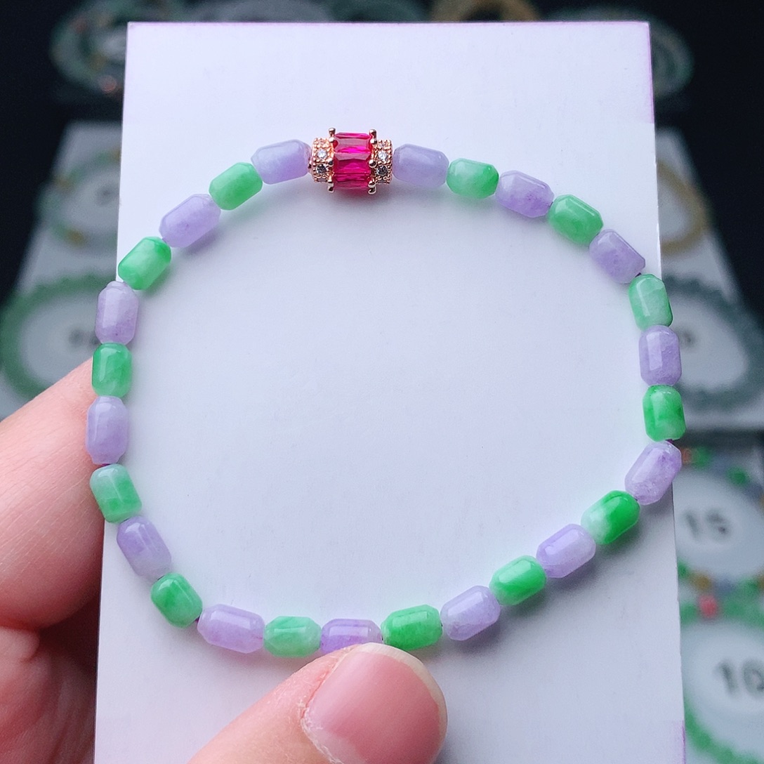 翡翠手串未镶嵌翡翠