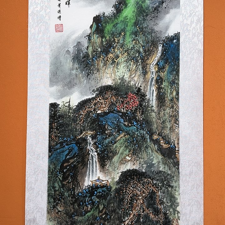 国画书法作品多次参加