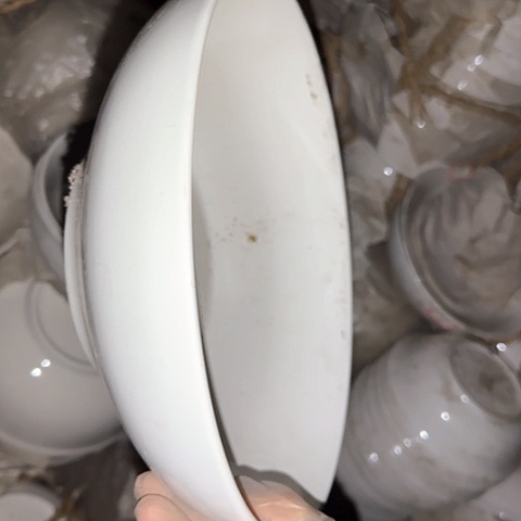 瓷片国营厂库存微瑕26cm