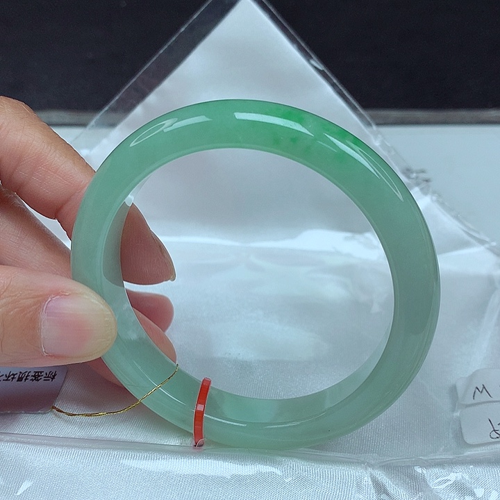 翡翠未镶嵌手镯57圈4150