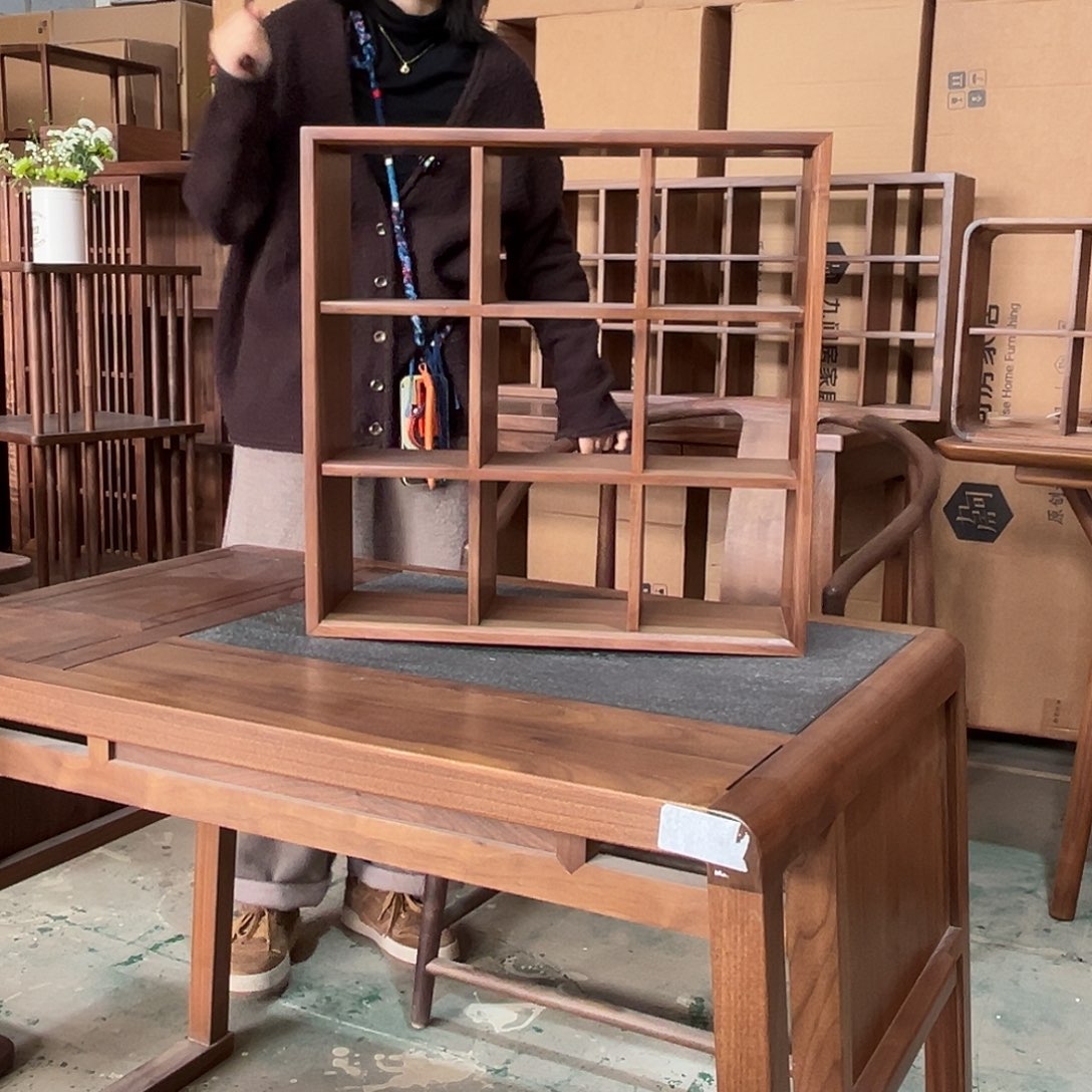 木（非红木类）黑胡桃木九宫格