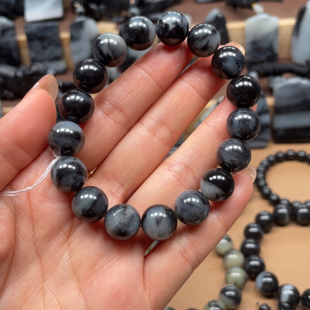 和田玉手串未镶嵌