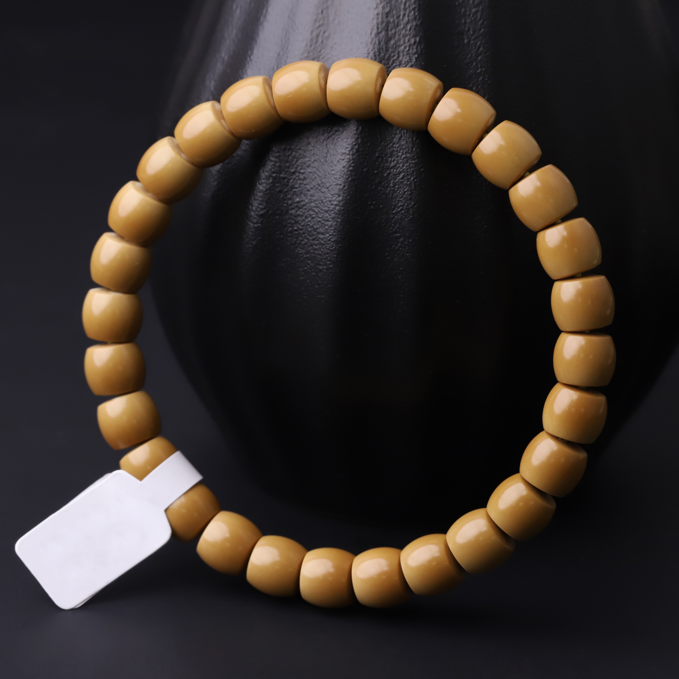 251185 全品无白清水核带三花核尖单圈文玩手串