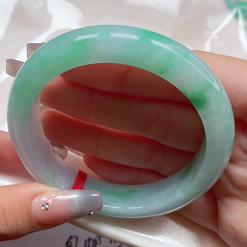 【闪购商品】翡翠手镯未镶嵌55圈