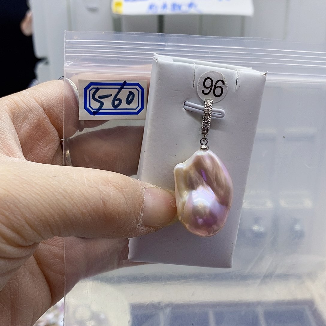 颈饰合金淡水珍珠
