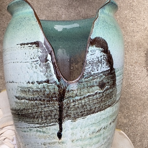 【闪购商品】紫砂花盆高约30口约20