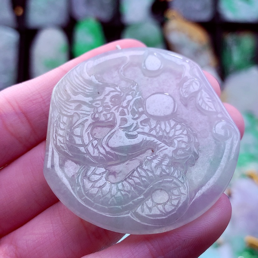 【闪购商品】翡翠颈饰未镶嵌挂件