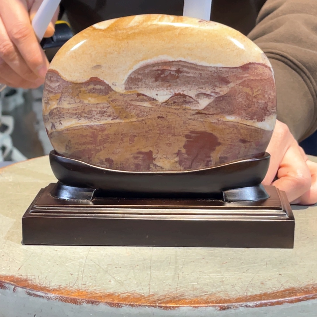 彩石三峡清江画面石18/14/2