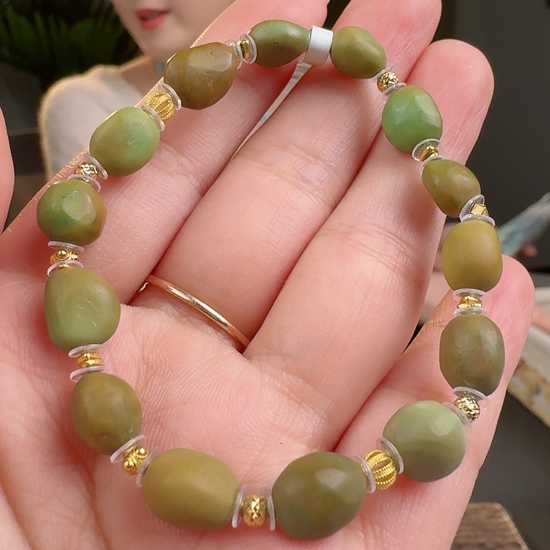 绿松石珠宝奇石未镶嵌