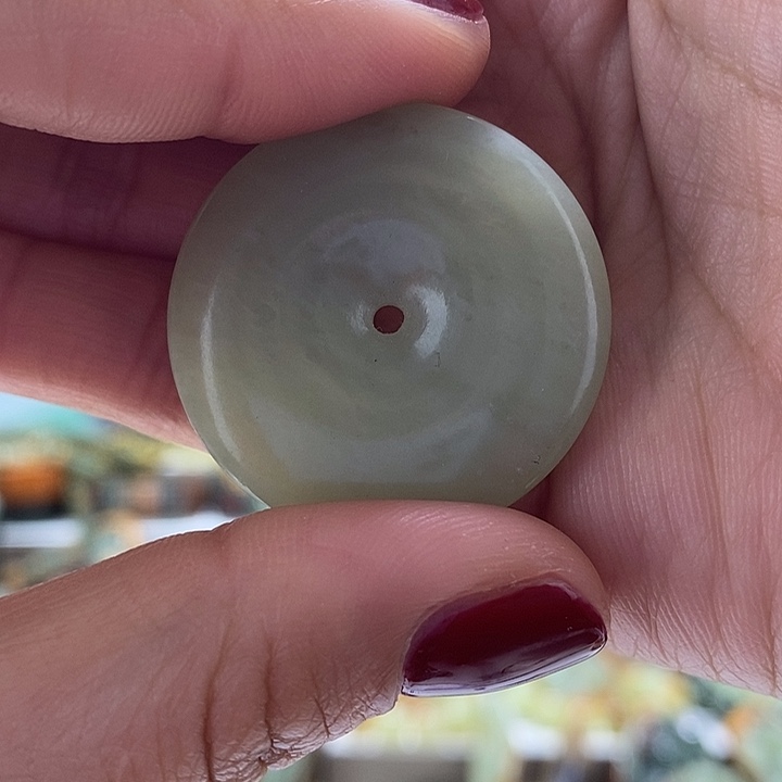 岫岩老玉（透闪石质玉）挂件未镶嵌