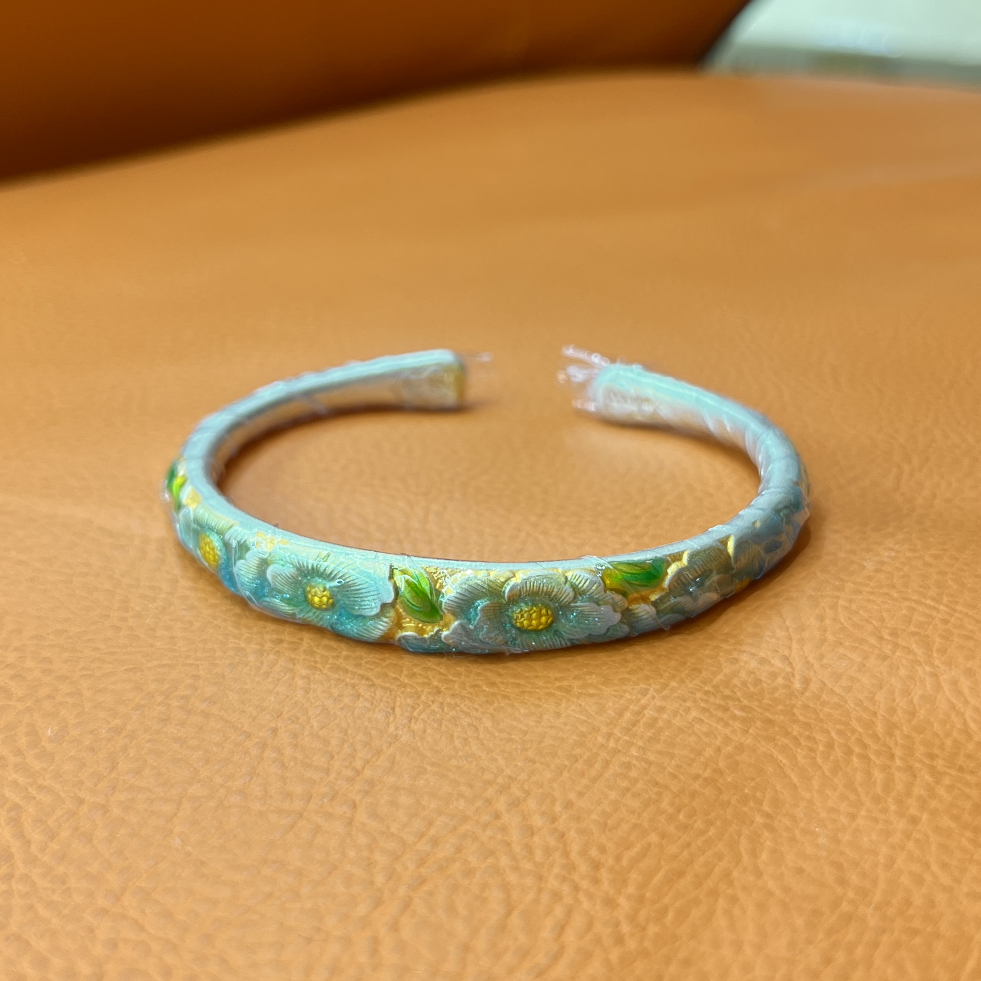 足银银制品 【铭记珠宝】足银手镯20-3DM249H1026【多样性发一件】