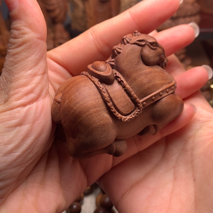 檀香木把件老山檀木