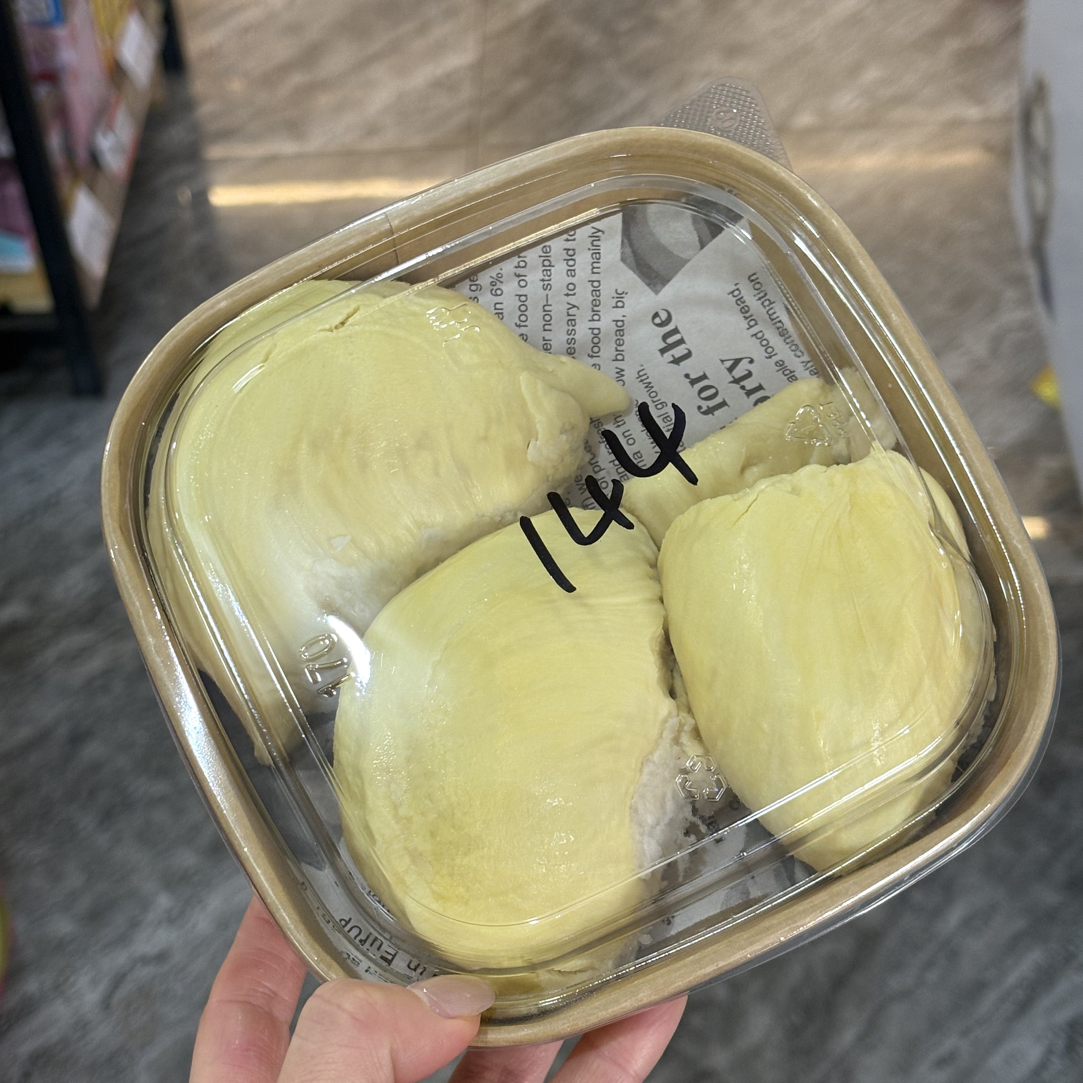 果切现扒榴莲肉144果切盒装好吃泰国金枕