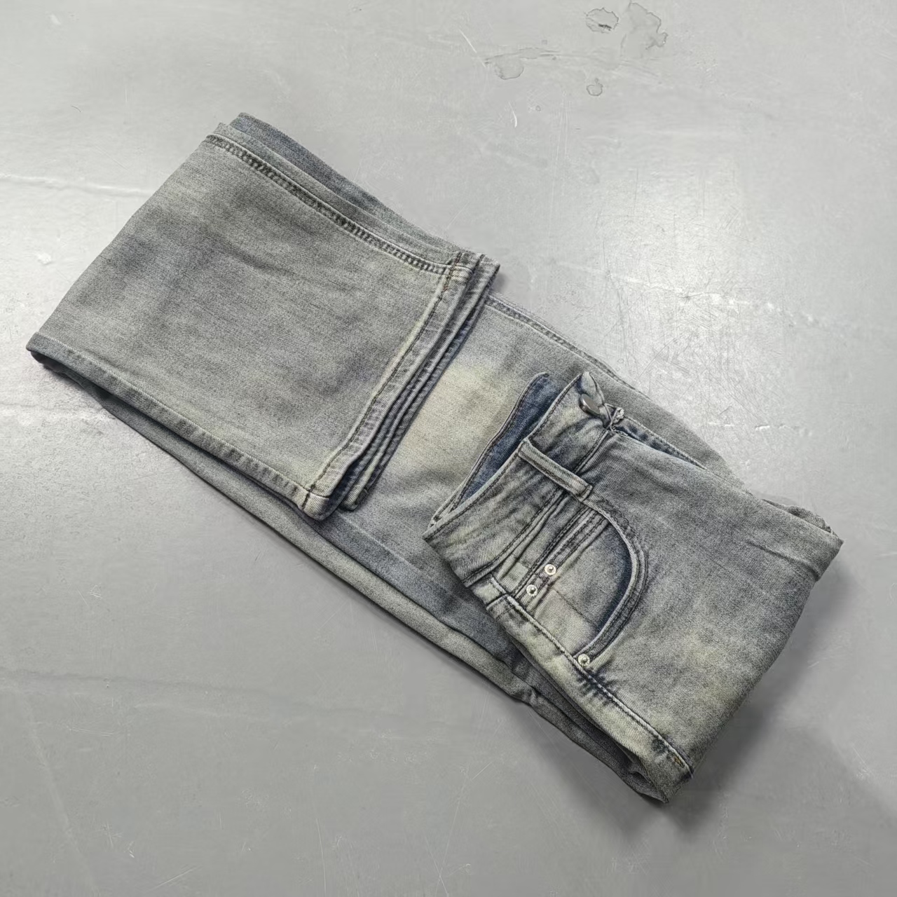 【南油玲姐】蓝色新款牛仔裤8022