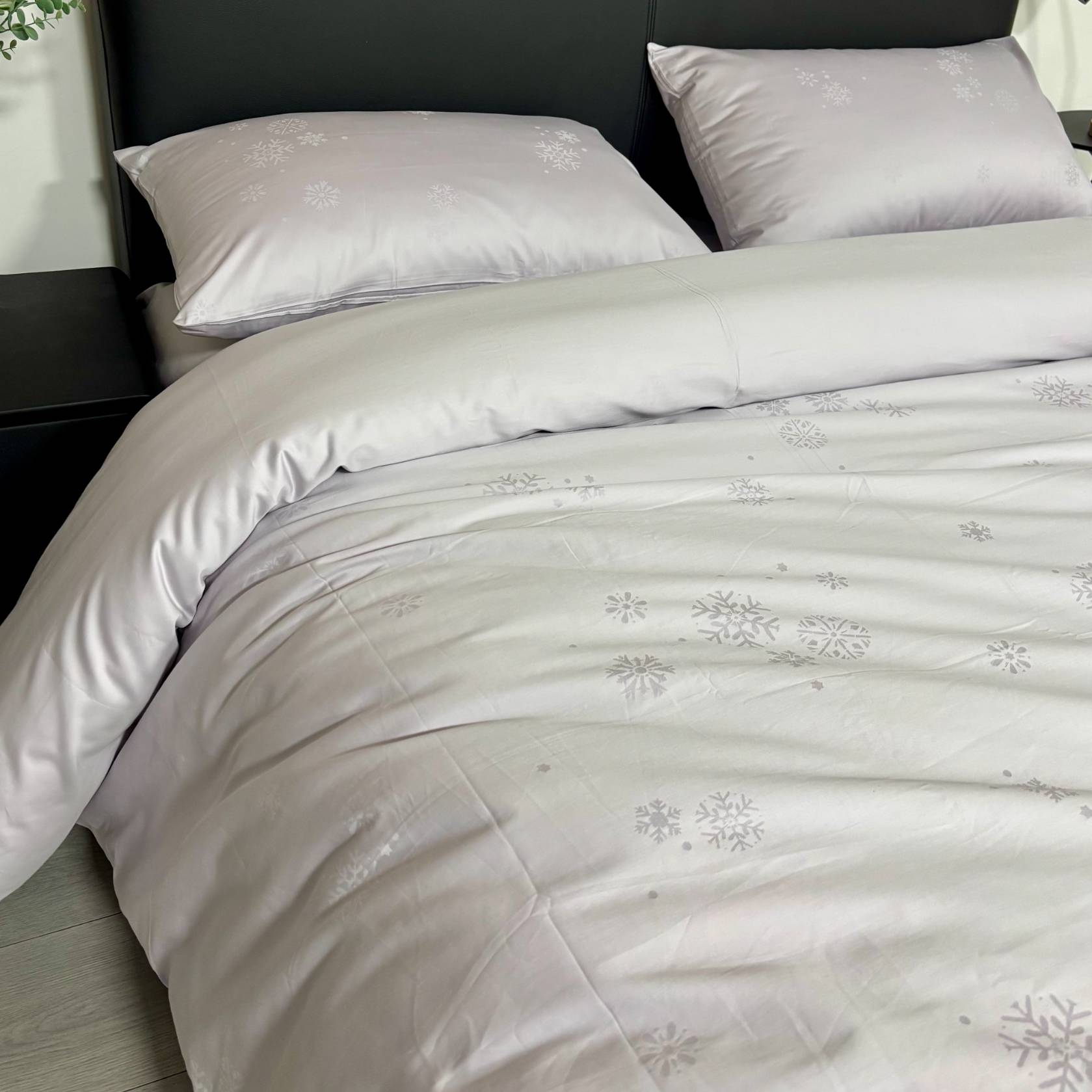 四季款新疆长绒棉贡缎提花四件套全棉可裸睡床品轻奢简约高级轻奢