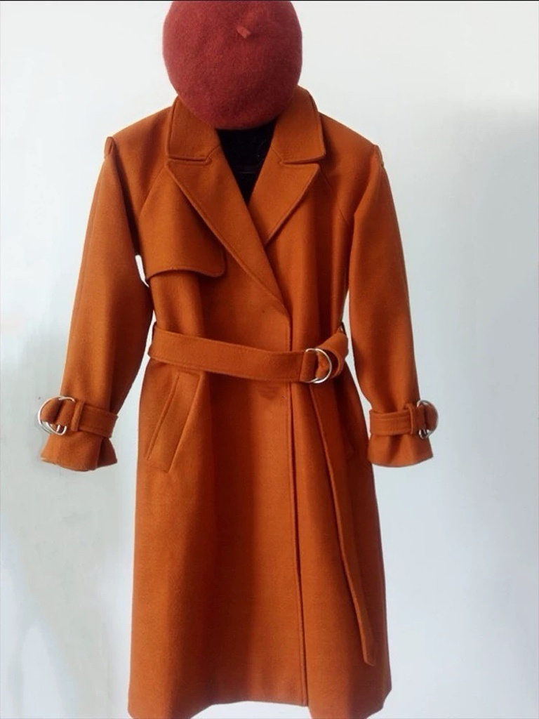 【商场正品】Y97新款女秋冬高领高端厚款精品外套