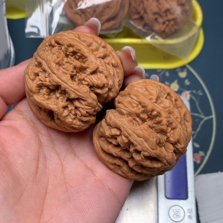 文玩核桃把件王*头49-12299-8