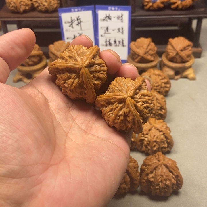 宝***把件文玩核桃41拼接