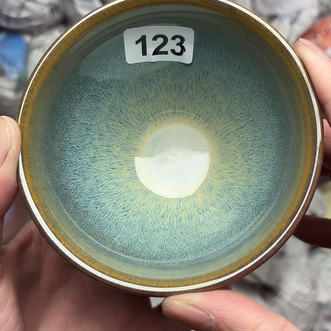 茶盏建盏主人杯一只微瑕