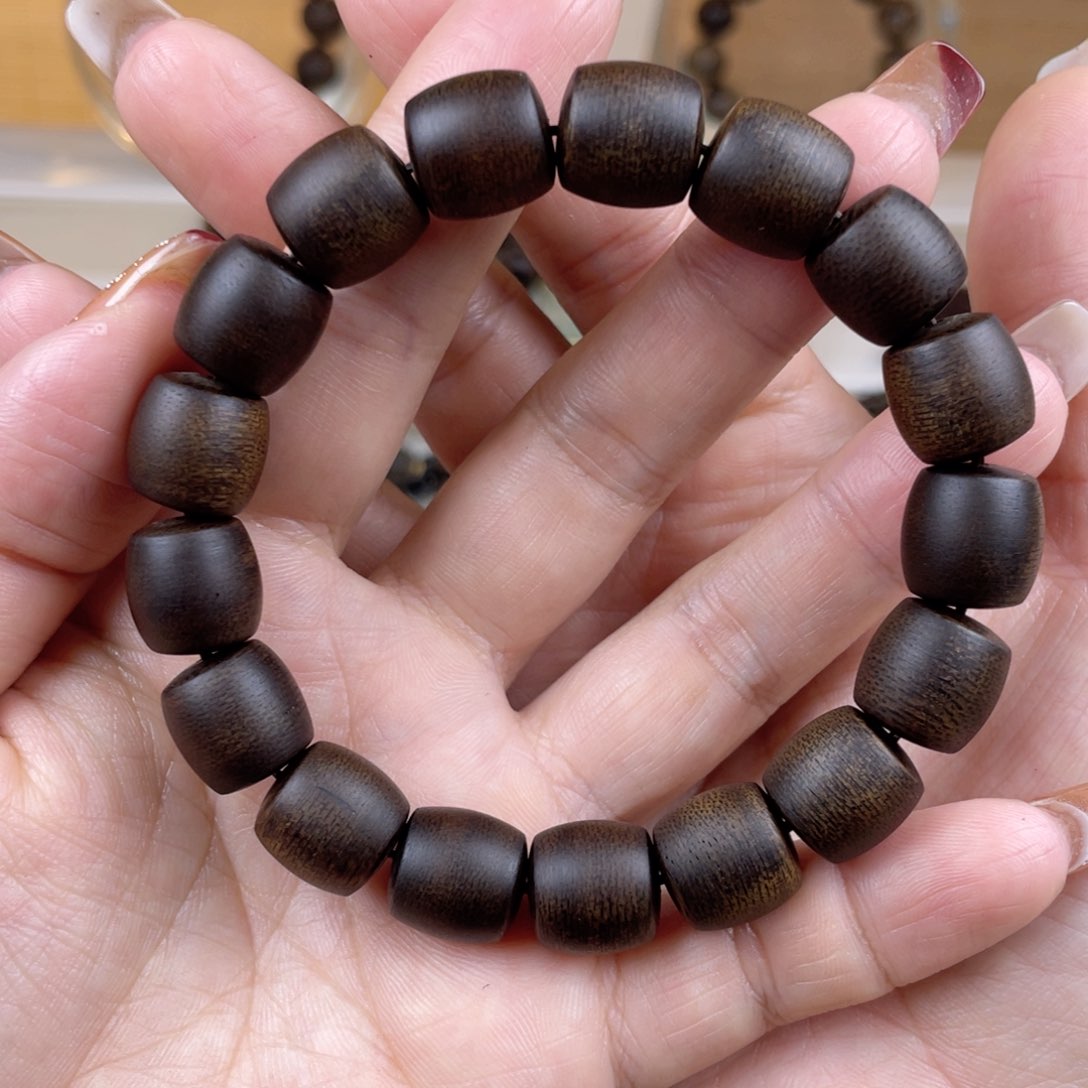 沉香手串心**碍越南芽庄白奇楠