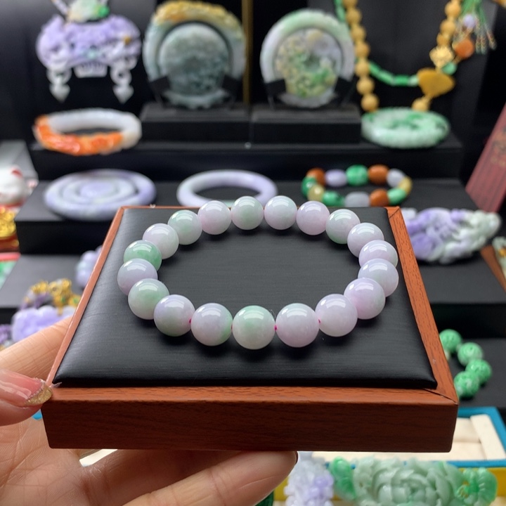 翡翠手链未镶嵌翡翠手串