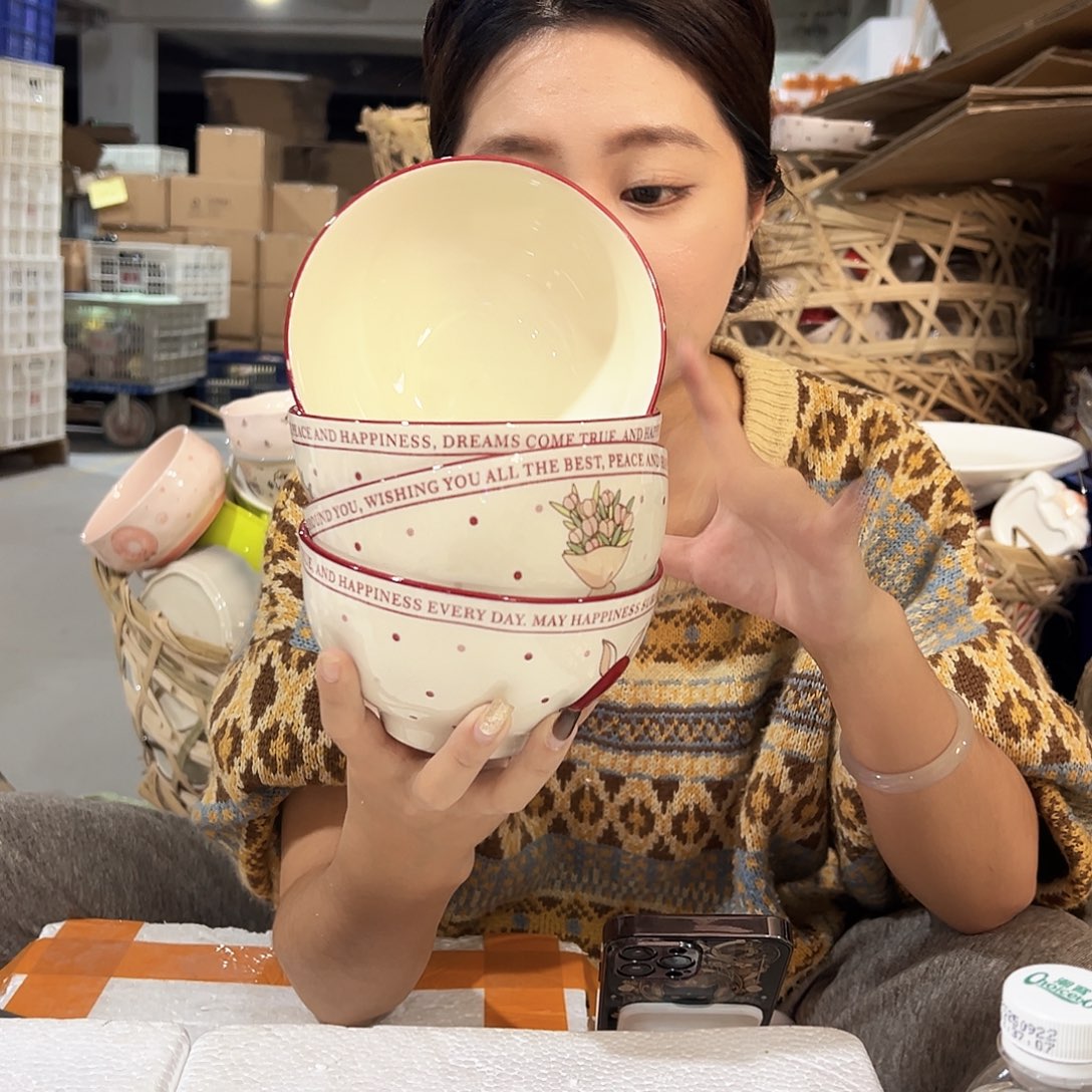 潮州陶瓷工厂微瑕5寸