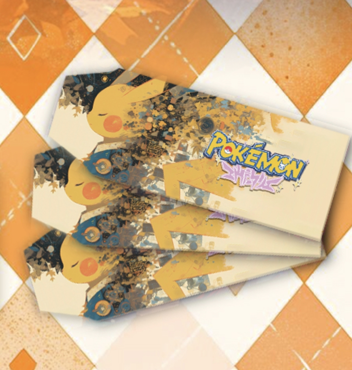 小柚子【转盘】火狐文创宝可梦幻化 收藏卡牌（默认代拆，一手停）