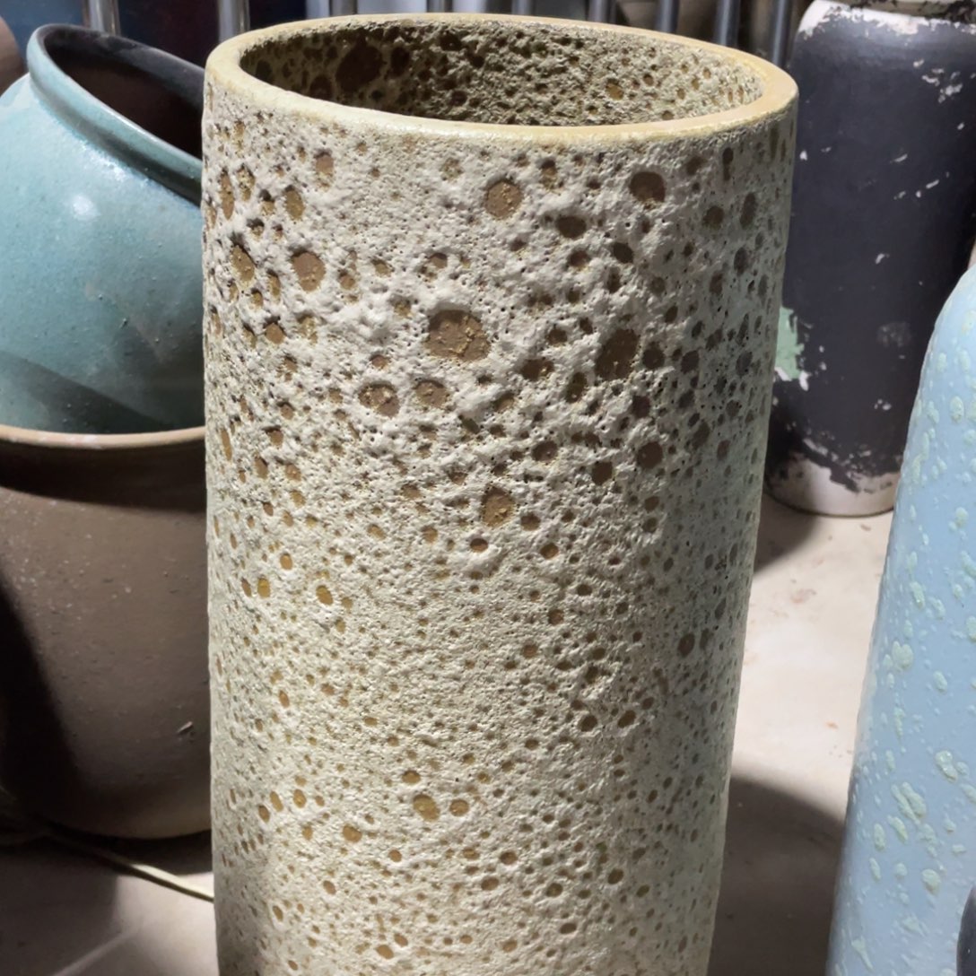 紫砂花盆高50口20泡泡