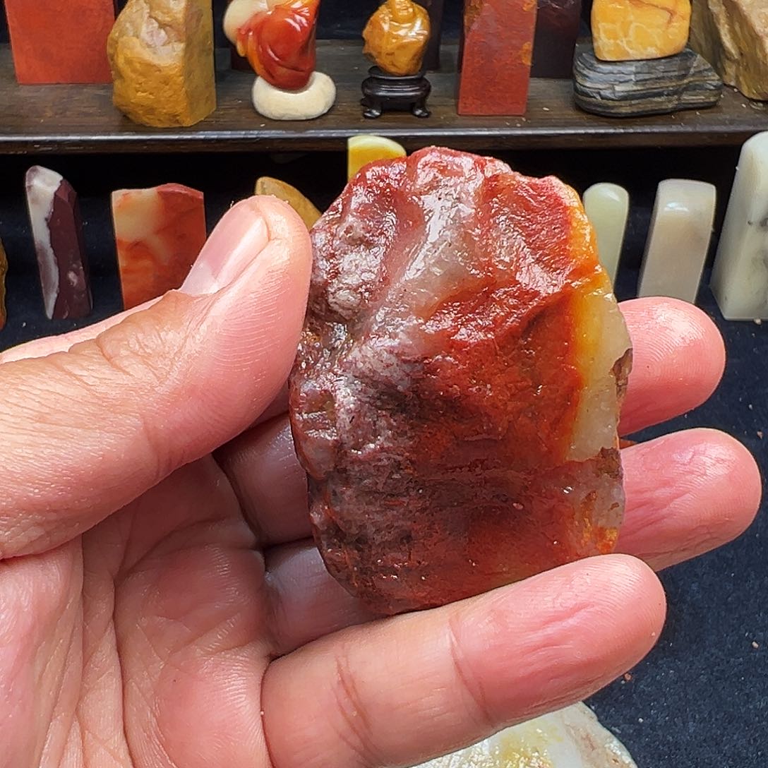 寿山石印石聽*者寿山石