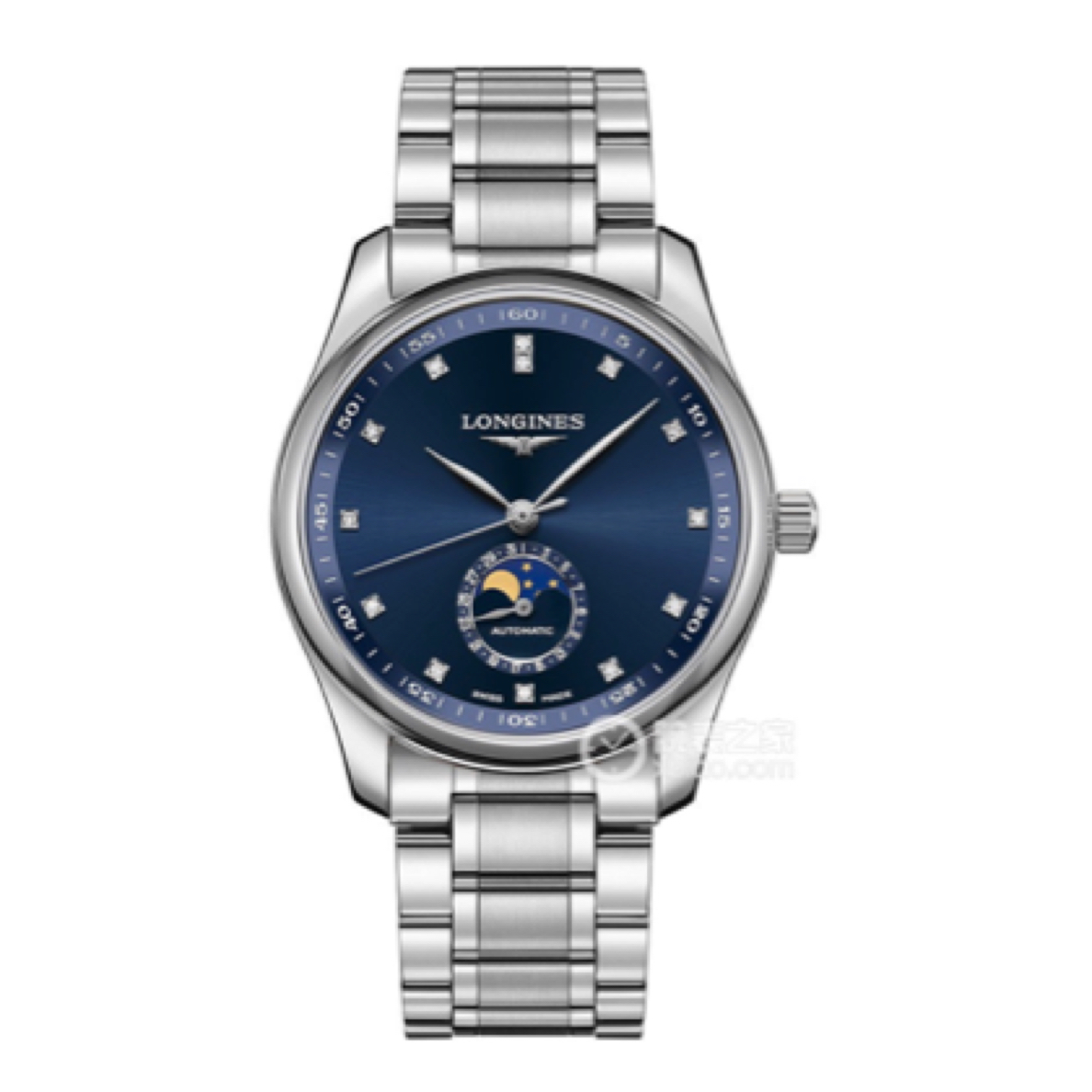 99新 Longines/浪琴 男士腕表/表径40/蓝盘/空白卡/新款