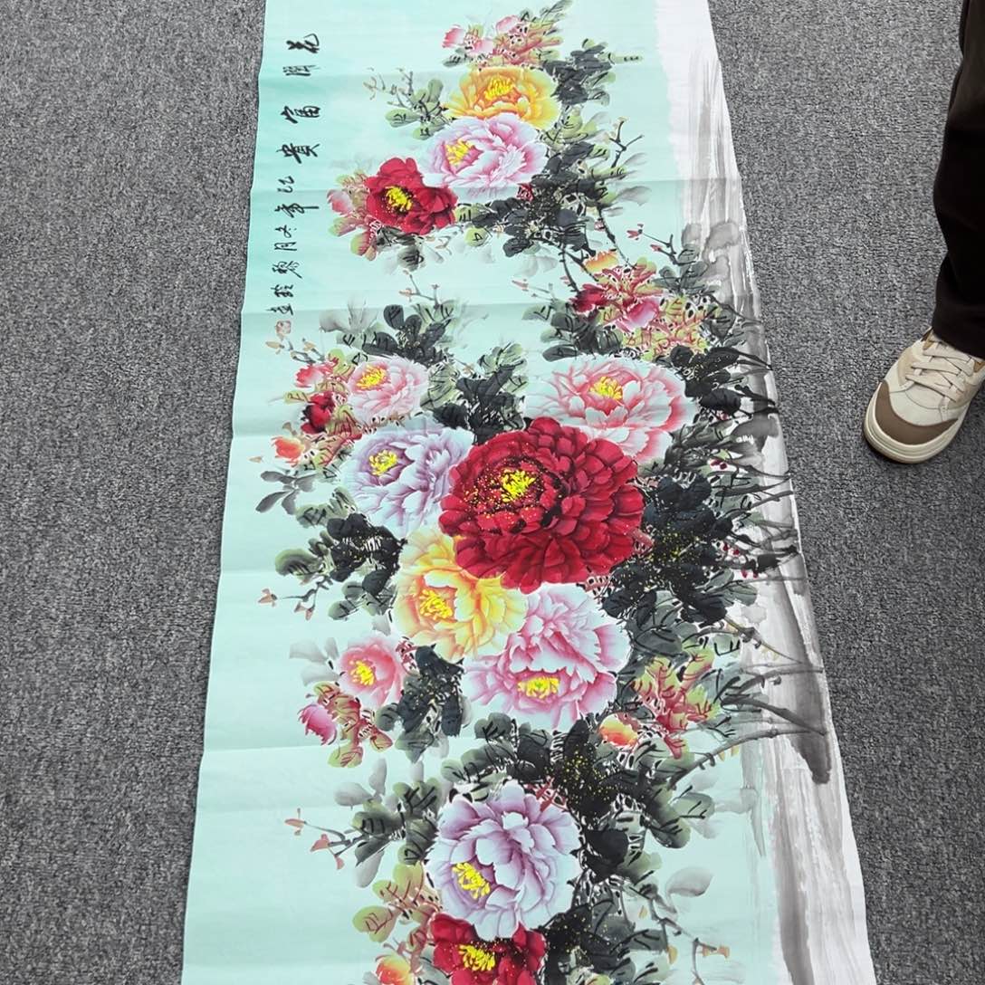 国画纯手绘字画宣纸