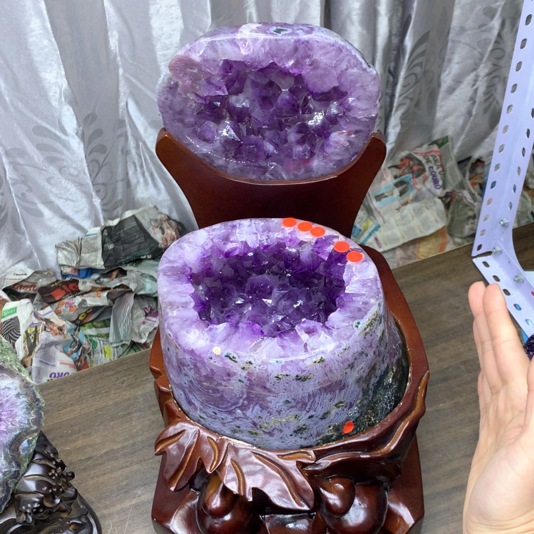 紫晶大型摆件（非配饰）未镶嵌陈****^