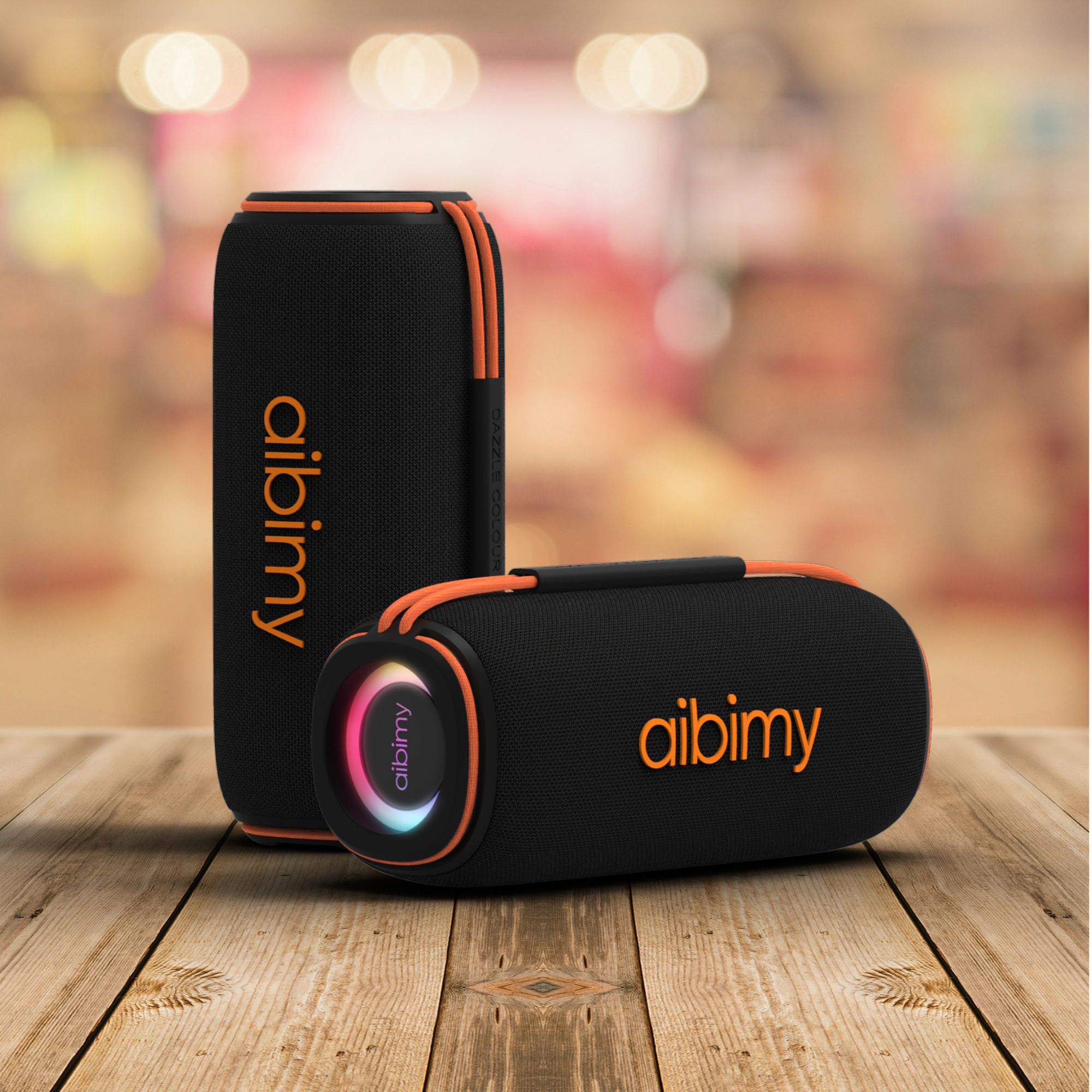 升级款Aibimy战鼓5代蓝牙音箱升级款重低音便携款户外防水音响