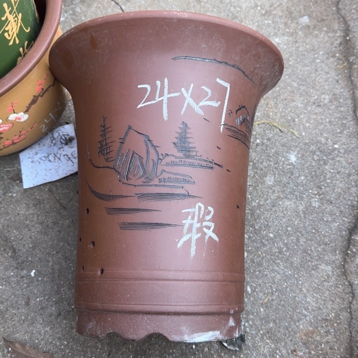 紫砂花盆特价清仓