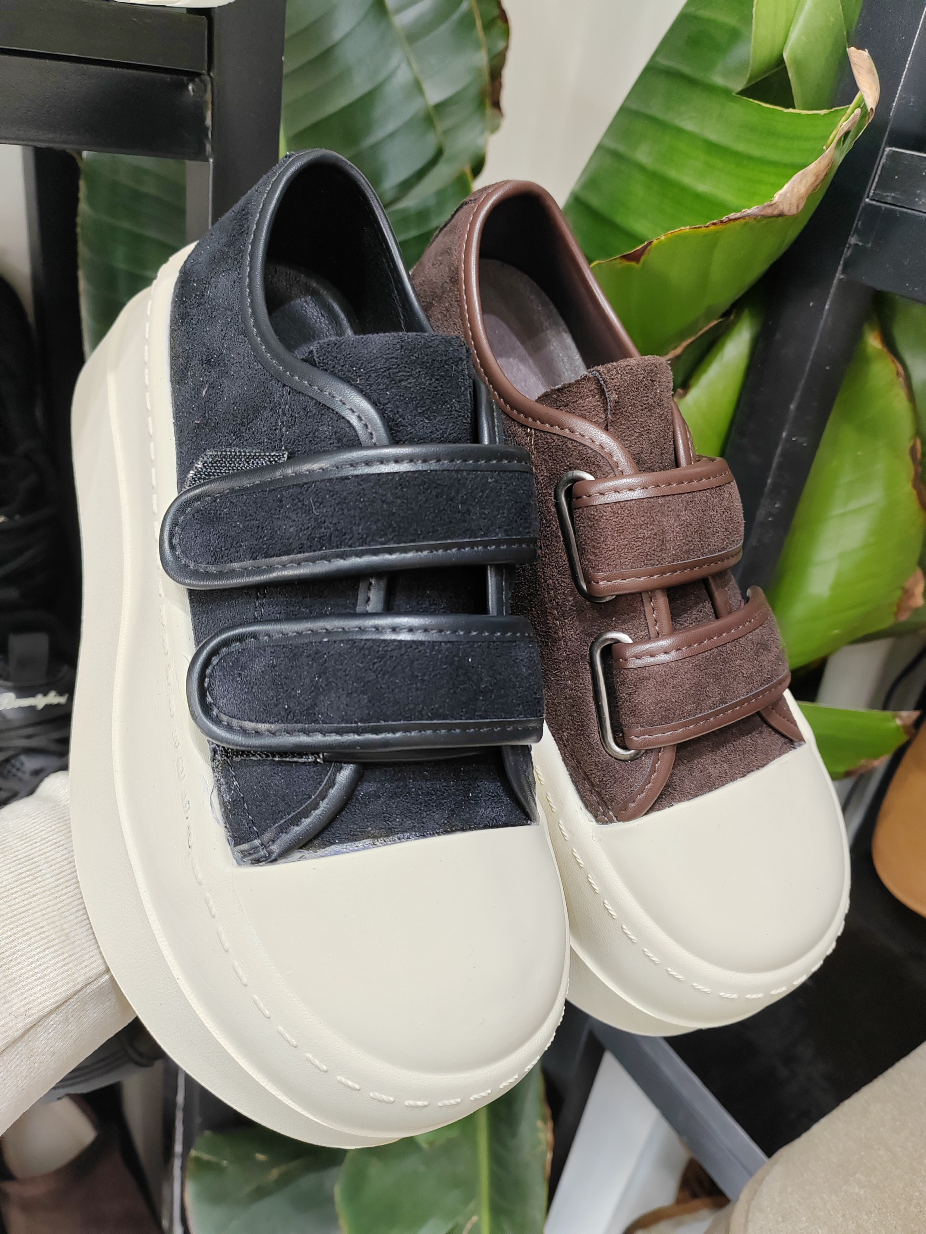 25年新款超轻厚底双粘畔四季鞋  时尚休闲百搭