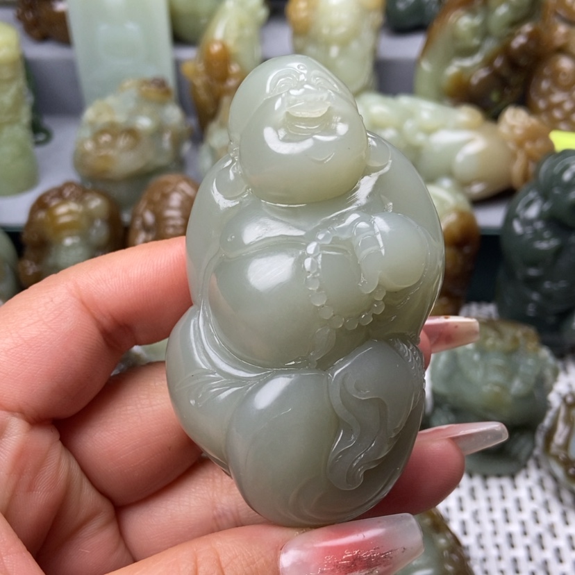 【闪购商品】和田玉把件未镶嵌铭*