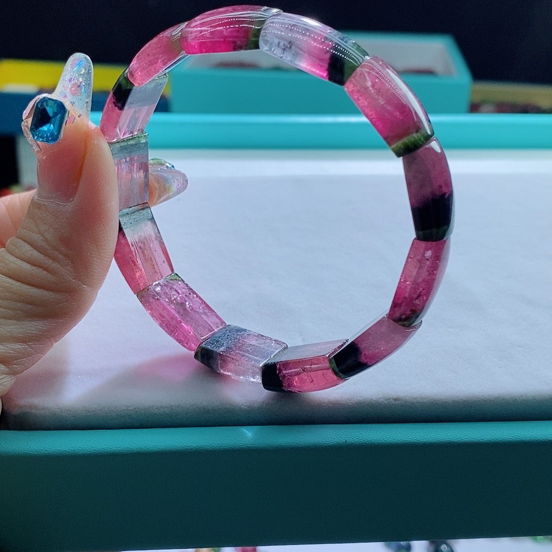 碧玺手链未镶嵌w*碧玺手链