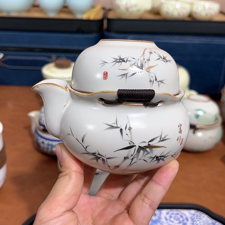 竹子手抓壶一壶一杯年货节